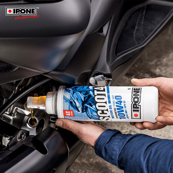 Authentic French Ipone Scooter Motorcycle Oil 4t Engine Oil Moped Oil Lubricant Scooter Racing Oil