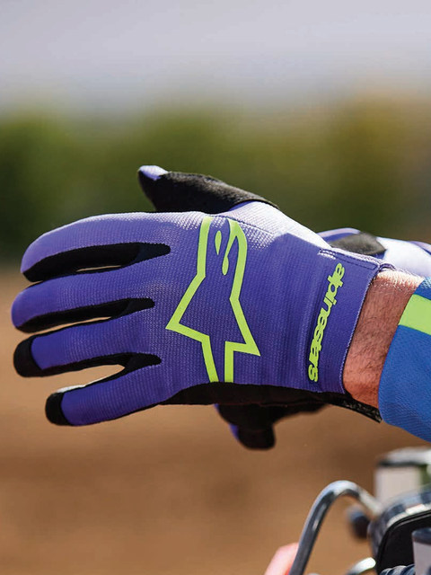 26 Models of Italian A-Star Off-Road Motorcycle Riding Gloves, Anti-Fall, Anti-Slip, Competitive Gloves, Radar Wear-Resistant Men's Gloves