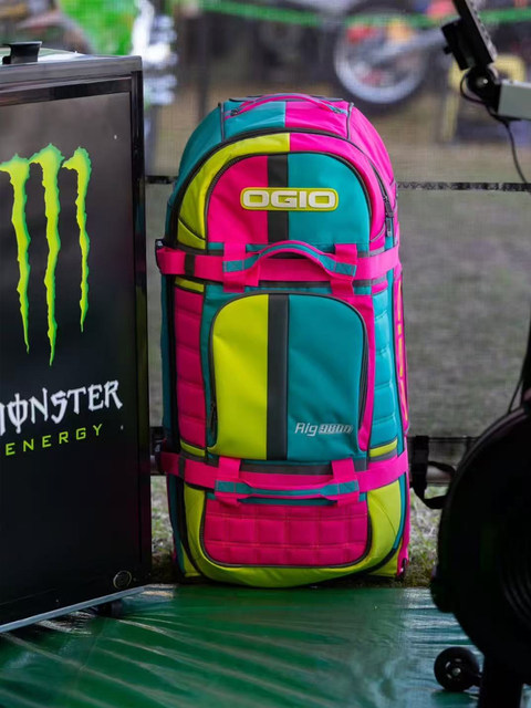 American Ogio 9800 Motorcycle Equipment Bag, Off-Road Protective Gear Bag, Ski Downhill Mx Multi-Functional Trolley Bag