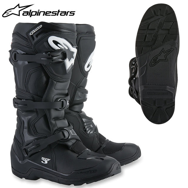 Alpinestars Motorcycle Off-Road Boots Tech 3 Rally Boots Anti-Fall Long Boots Motorcycle Boots Men's T3 Track