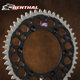 British Imported R Brand Renthal Off-Road Motorcycle Chainring Double-Layer Steel-Clad Aluminum Rear Large Chainring Rear Chainring Sprocket