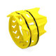 Caken Off-Road Motorcycle Exhaust Pipe Anti-Fall Ring Protective Rubber Wave Speeder Exhaust Anti-Fall Protection Ring