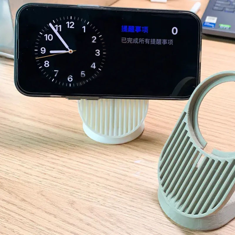 3D Printed Apple Phone Wireless Charging Stand Magsafe Charging Base Apple Phone Standby Stand