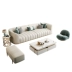 Nordic Light Luxury Model Room Furniture Whole House Phòng khách Bàn cà phê Bàn TV Tủ ghế Sofa Bộ kết hợp - Bộ đồ nội thất