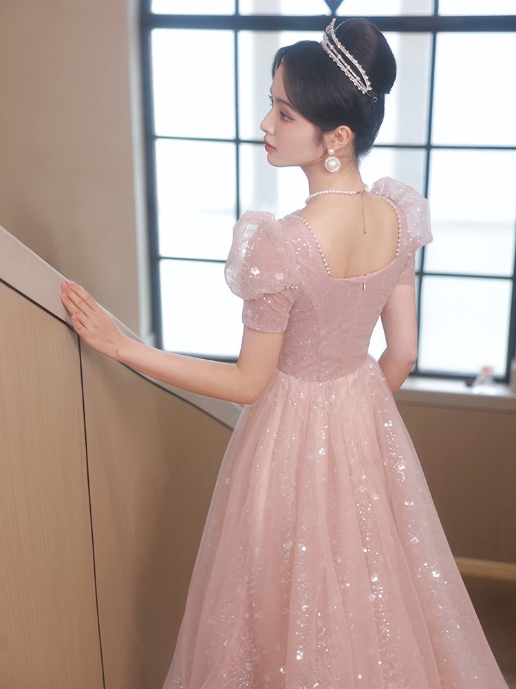 Fuchsia advanced elite evening dress for princess, high-quality style Fuchsia advanced elite evening dress for princess, high-quality style
