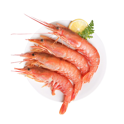 共4袋阿根廷大红虾特大超大L2红虾网红虾大虾海鲜400g/袋*4袋大虾
