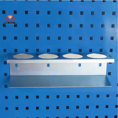 Round bottle hanger tool hook hanging board hook Square hole hook Tool rack Storage hook hole board