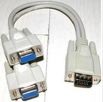 vga distributor computer TV Cable 1 in 2 out splitter video projector display vga line