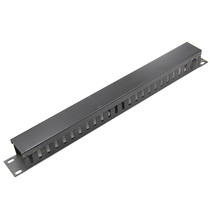 Neutral 25 gears 50 wire rack cabinet wire cable cable dwarf wire rack 19 inch 1u wire management slot