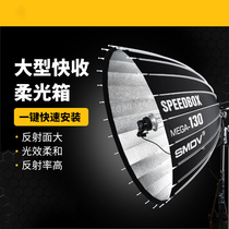 South Koreas SMDV Meg Para fast-loading parabolic anti-hitting deep soft box Baofu picture outside the studio
