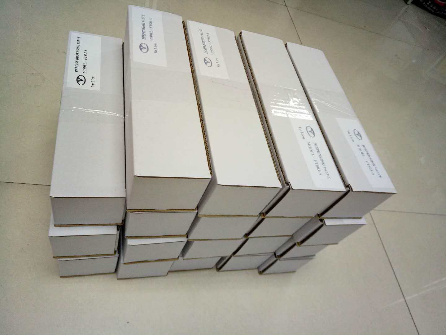 Imports of the YULIAN Quantitative Valve FR806 by Taiwan