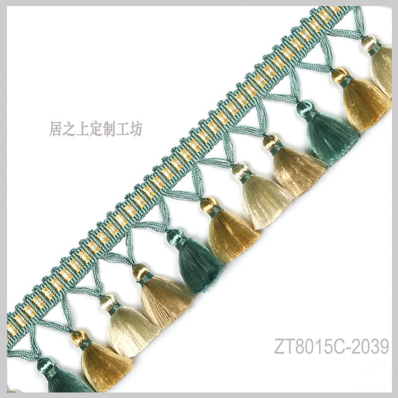 Boutique hand-woven curtains rely on package width 55mm table flag home decoration accessories tassel lace spike lace
