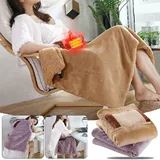 Электрические плюшевые одеяла 5 В мягкий нагреватель теплый