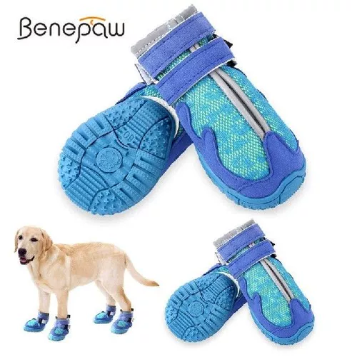 Benepaw Duraw Shots против Slip Pet Boots для пеших прогулок
