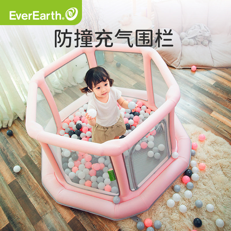 German EverEarth portable inflatable baby gaming fence protective fence indoor outdoor home