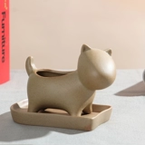 陶馨语 Креативный милый керамический цветочный горшок, простой и элегантный дизайн