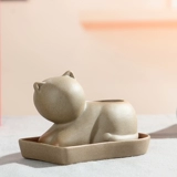 陶馨语 Креативный милый керамический цветочный горшок, простой и элегантный дизайн