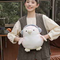 Reference explosion-proof hot water bag rechargeable baby girl cute plush electric heat treasure application belly warm water bag handtreasure