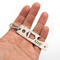 5 11 OUTDOOR SMALL TOOLS 511EDC SMALL TOOL KEY BUTTON KEYRING CARRY-ON SMALL TOOL 50535