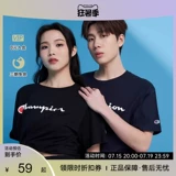 Классическая модная футболка подходит для мужчин и женщин для влюбленных, с печатью вашего логотипа, круглый воротник, короткий рукав