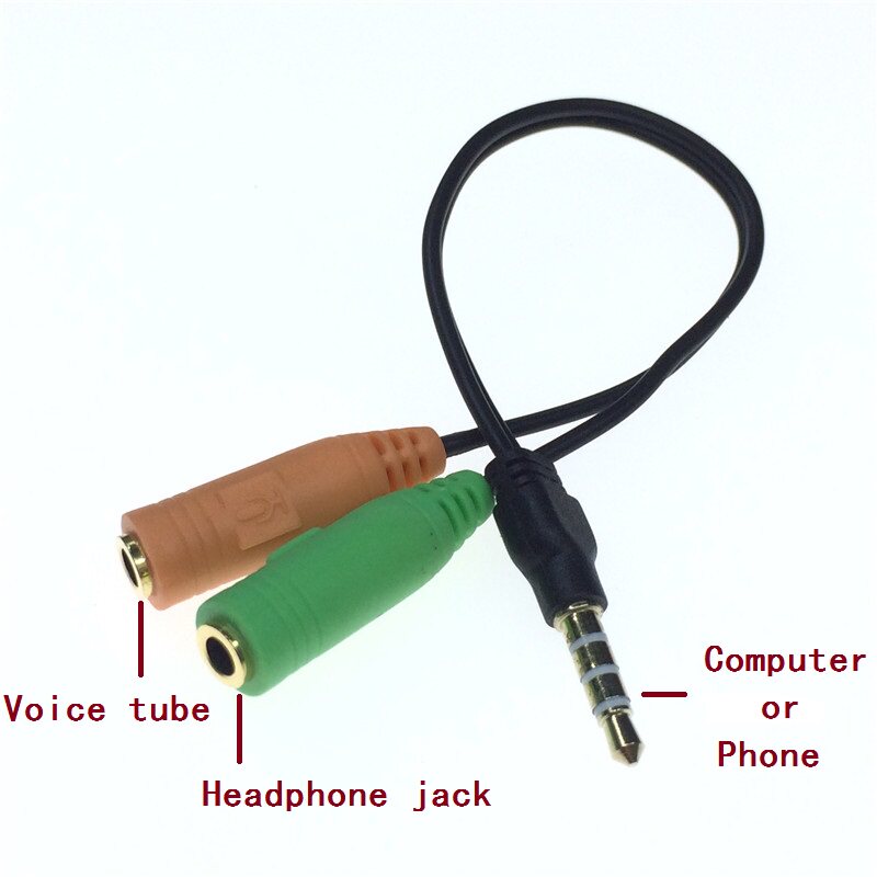 laptops and Phone 3 5mm one to two headphone and microphone