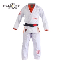FLUORY Fire base Brazilian Jiu-jitsu road suit for men and women BJJ GI casual adult professional judo suit 2019 New