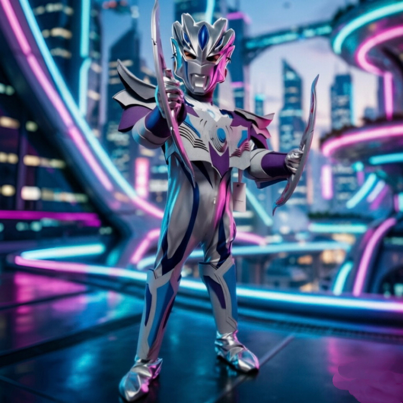 Super Human Overlord Ultra Limit Jericho Ultraman Armor Halloween Kindergarten Catwalk Performance Costume Halloween Super Human Overlord Ultra Limit Jericho Ultraman Armor Halloween Kindergarten Catwalk Performance Costume Halloween