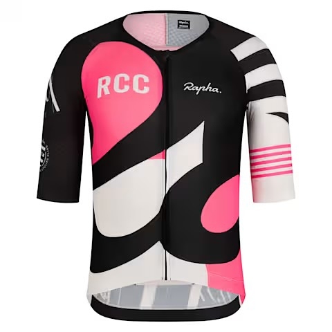 Rapha Rcc 10Th Anniversary X David Carson Pro Team Jersey Men's Cycling Jersey Limited Edition