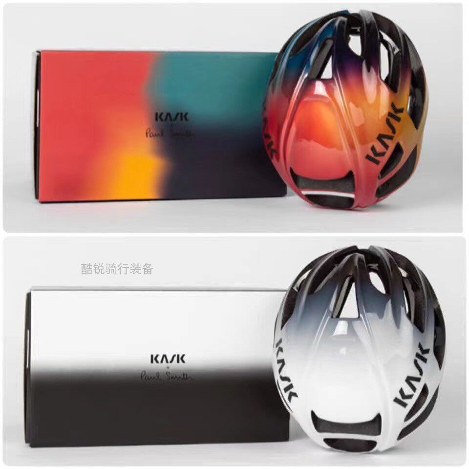 Joint section of the Italian KASK-PROTONE (Pudong Nie) bike riding wheel slide safety helmet PAUL SMITH