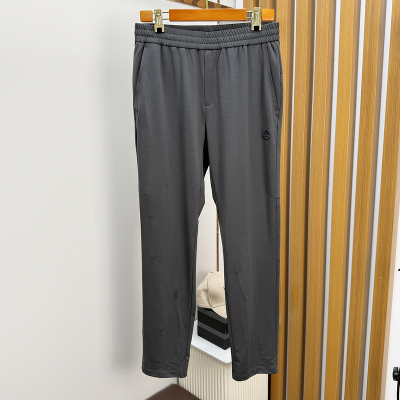 Lukadilong Men's Clothing Spring and Summer New Style Drawstring Jogging Pants with Sheep Wool, Outdoor Sports Straight-Leg Casual Pants