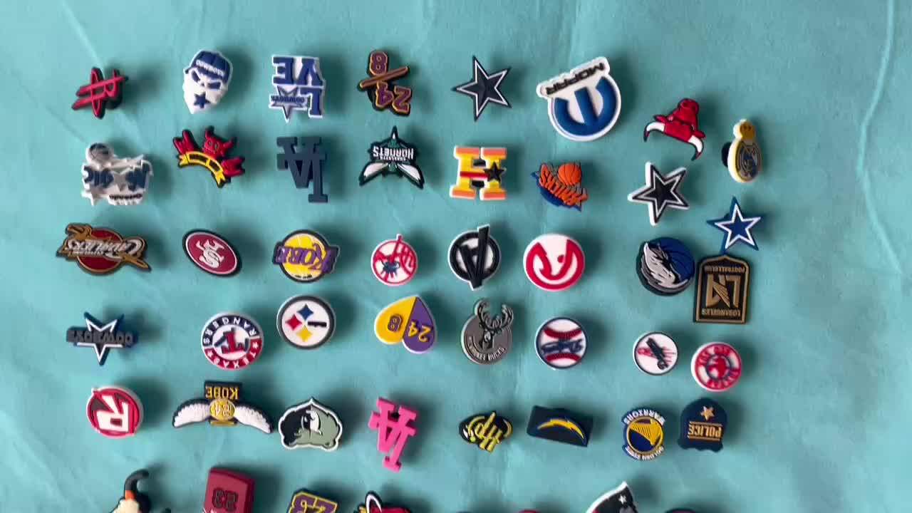 Wholesale Nfl Sports Team Shoe Charm Hot Classic Basketball Croc Charms