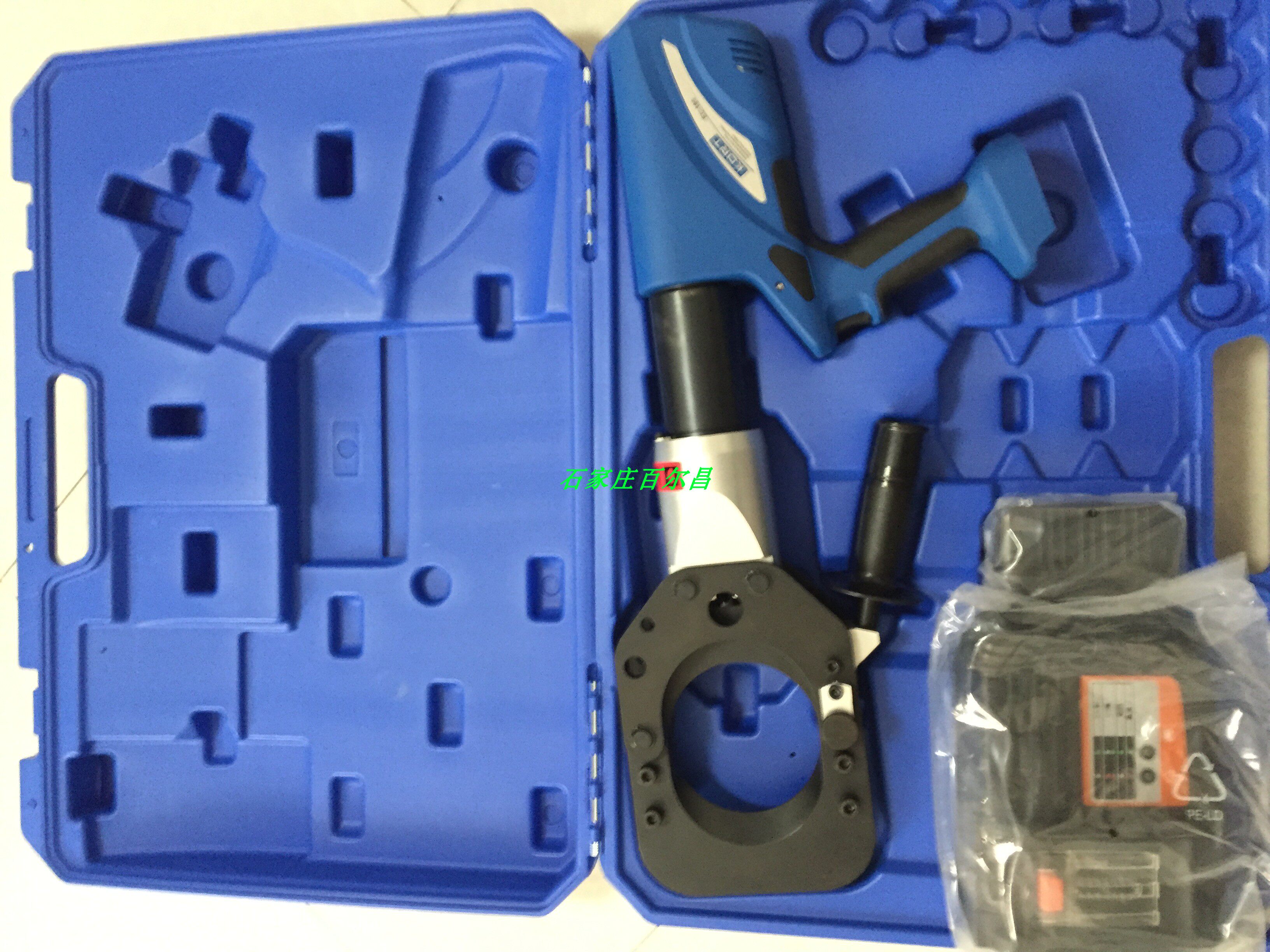 EC-105 rechargeable hydraulic cutter electric cable cut sheared sheathed copper aluminium cable diameter 105mmKORT