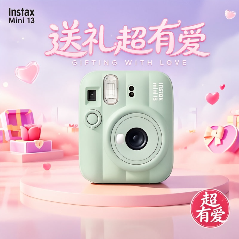 Brand New Fujifilm Instax Mini13 Instant Camera Instax Mini13 Overseas Version