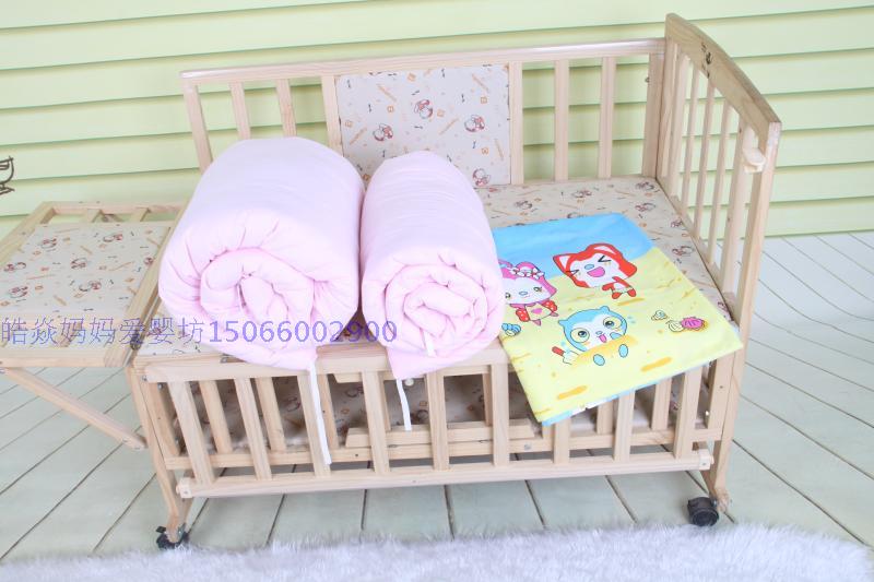 Mẫu giáo chăn ba mảnh cotton trẻ em bộ đồ giường cotton lõi tùy chỉnh phim hoạt hình nap bộ đồ giường gói