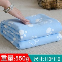 Baby children Child dual-use large towel Portable baby cotton bath towel Bath gauze towel Shower bag