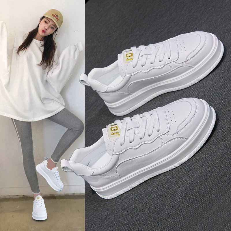Mostarsea returns to the minimalist style~ Small white shoes women's 2021 new women's shoes autumn all-match casual shoes