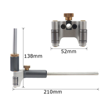 木工直线圆弧两用划线器二合一弧形平行线画线器多功能划线工具