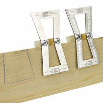 Brass dovetail tenon marking gauge Woodworking marking device Template drawing tool
