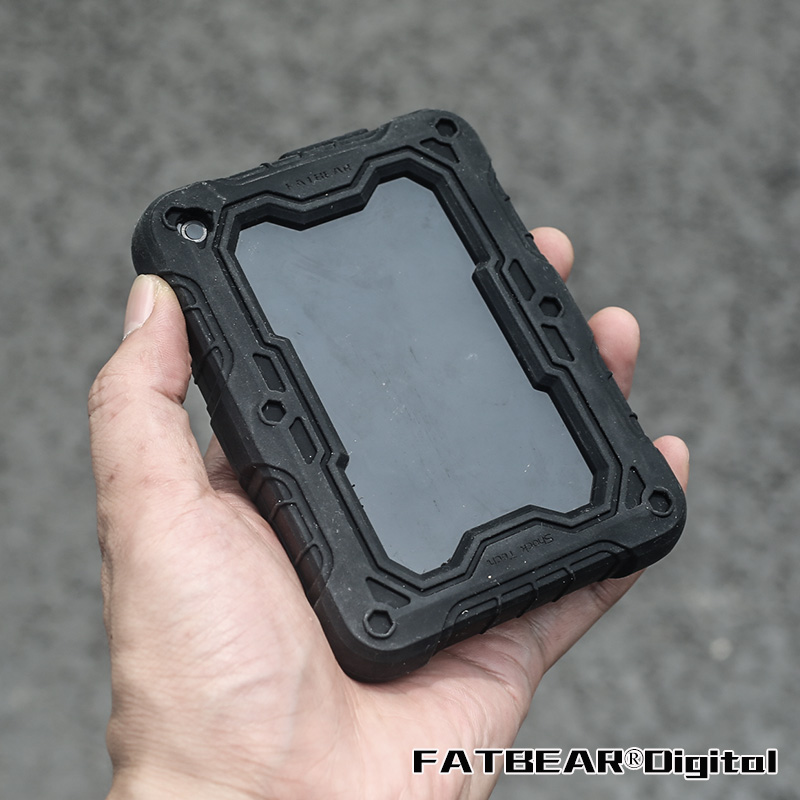 Fat bear is suitable for Toshiba mobile hard disk new black A3 new V9 1 2tb anti-fall protective sleeve shockproof silicone sleeve