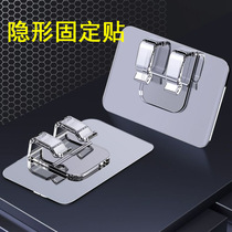 Transparent sticky hook strong suction cup wall hook sticker buckle patch adhesive bathroom kitchen hanger load-bearing no punching