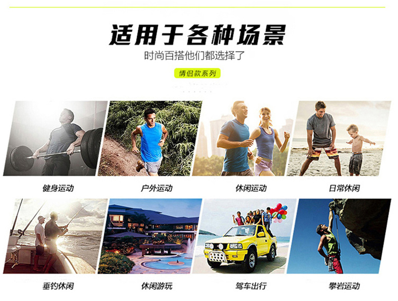 1.9折 君羽 超柔长绒棉面料 男女针织印花T恤 图10