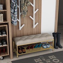 Nordic shoe stool light luxury footwear shoe stool shoe stool can sit household entry door to wear shoe stool cloakroom