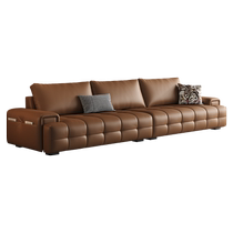 Dipu DYP-A1002 leather sofa living room Italian minimalist new ship leather sofa