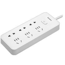 Qixin PCP-W618 extension cord socket 6-position 21-hole master control full length 1 8 meters safety door protection plug-in board