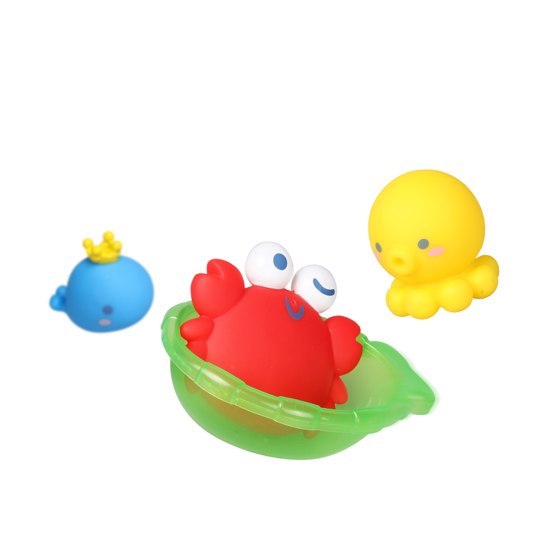 Aobe (AUBY) bath toy ocean spray baby bath toy set