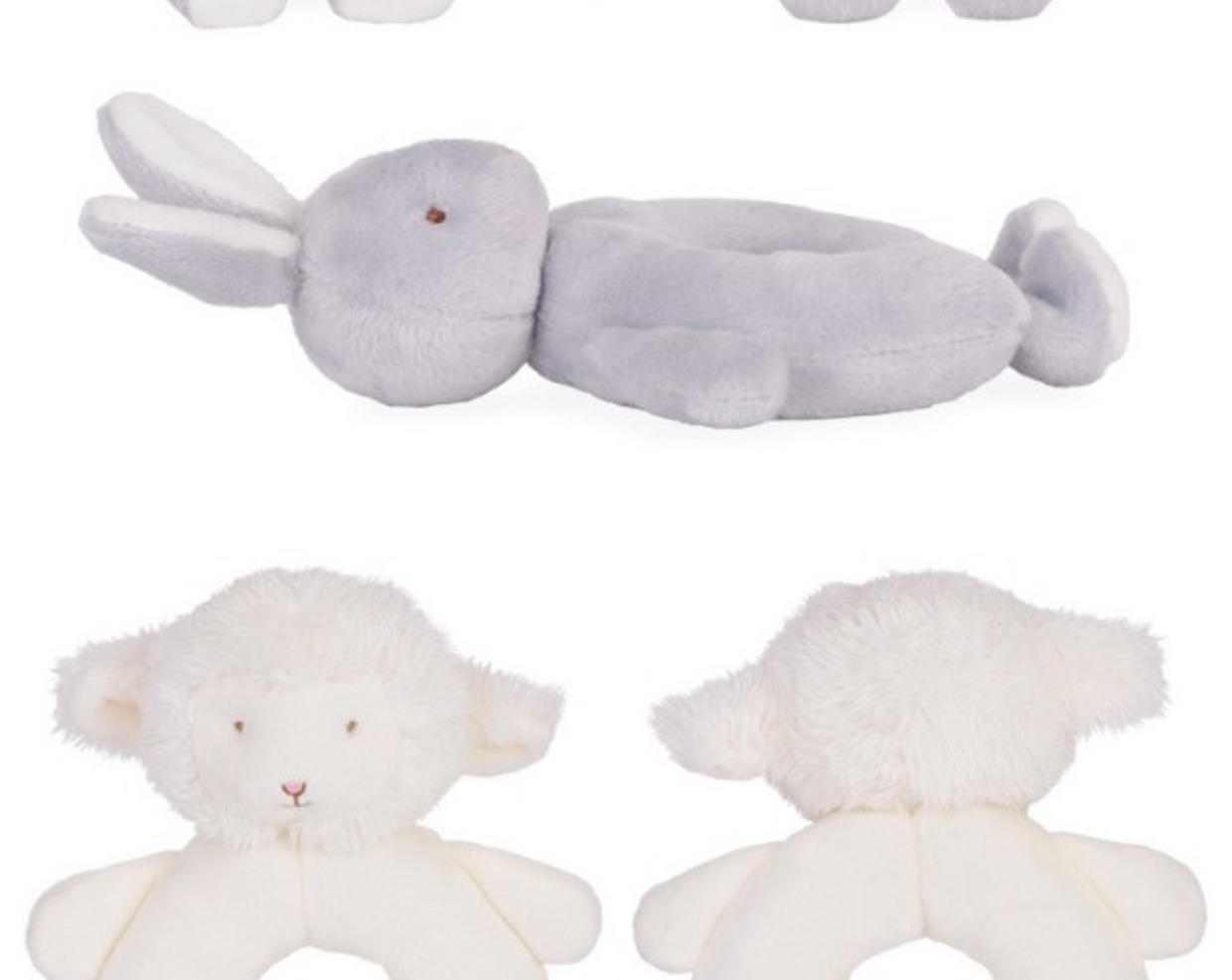 Mỹ thương hiệu bunniesbythebay ủy quyền cho trẻ sơ sinh đồ chơi sang trọng búp bê thoải mái sơ sinh - Đồ chơi mềm gấu bông bự