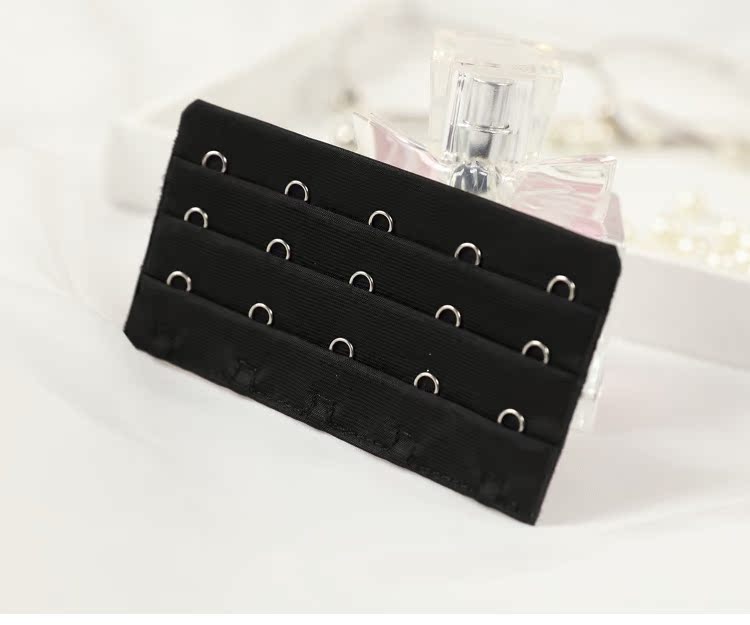Khóa áo ngực bằng thép không gỉ, khóa lưng và khóa dài, 3 hàng và 5 khóa, khóa mở rộng đồ lót đồ lot