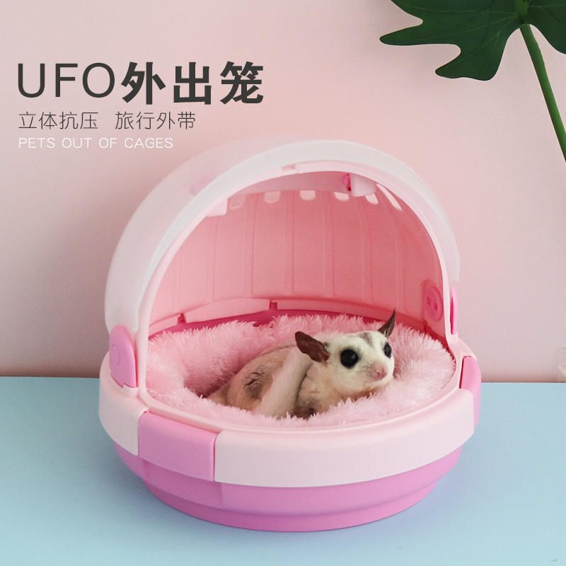 Honeybag Exterior Out Cage Small Favorites Takeaway with bag hamster Squirrels Fidgehog hedgehog Hedgehog Liga With a Supper Carry-on Cage