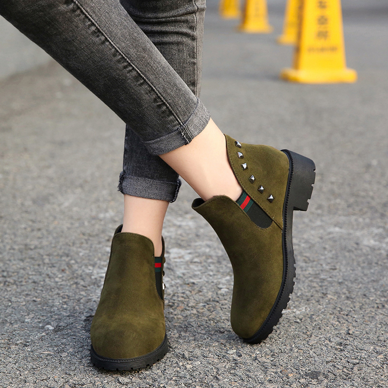 Bottes mi-saison femme en Caoutchouc - Ref 3249579 Image 26