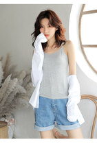 Foreign trade outlet tail single big card Women in high-end Modale with chest cushion adjustable with bra integrated underwear